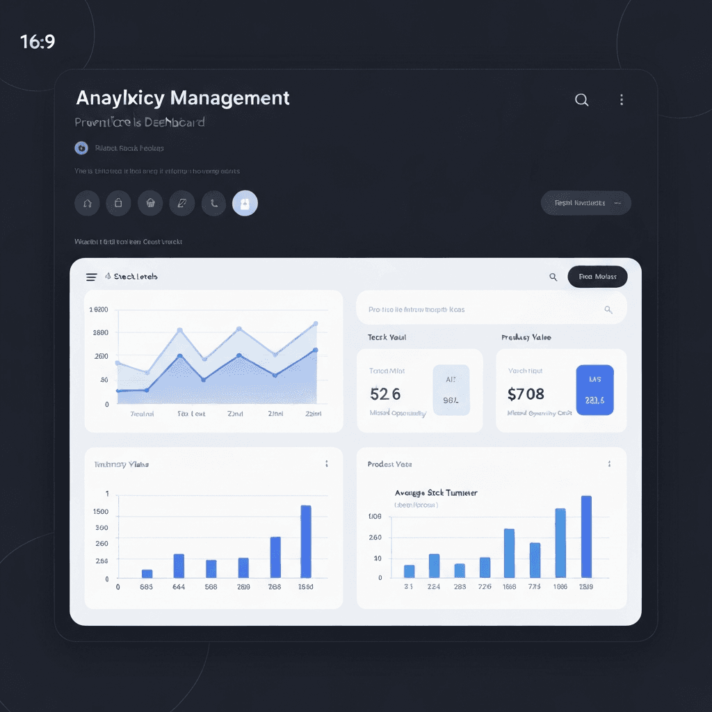 Inventory insight analytics dashboard