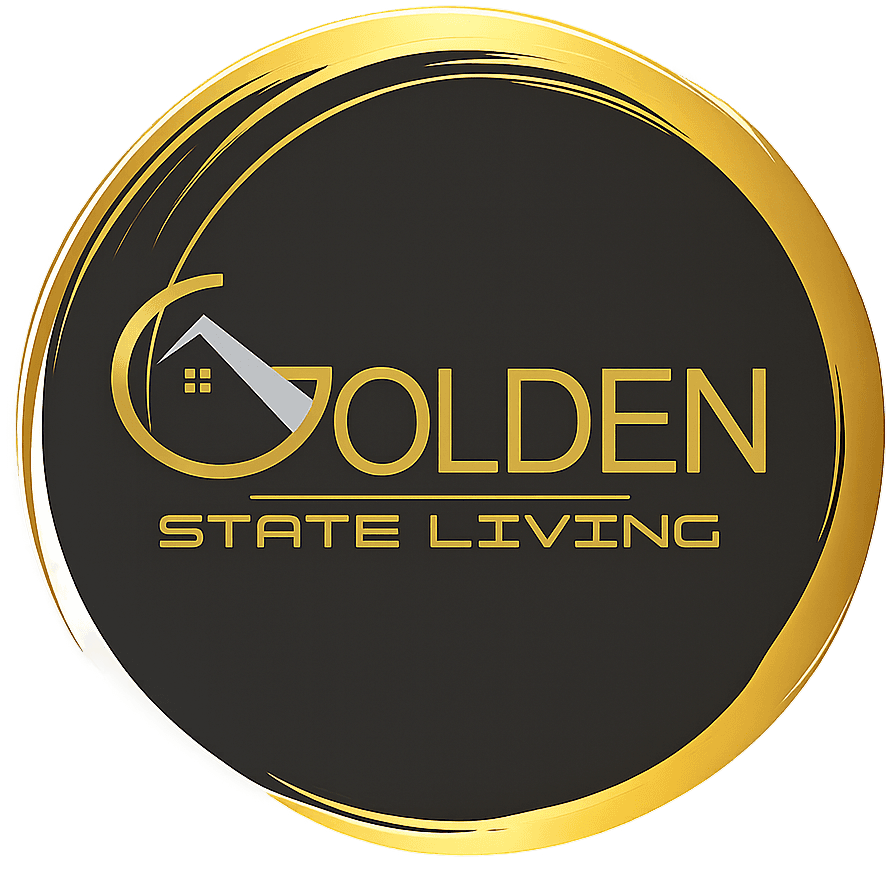 Golden State Living logo.