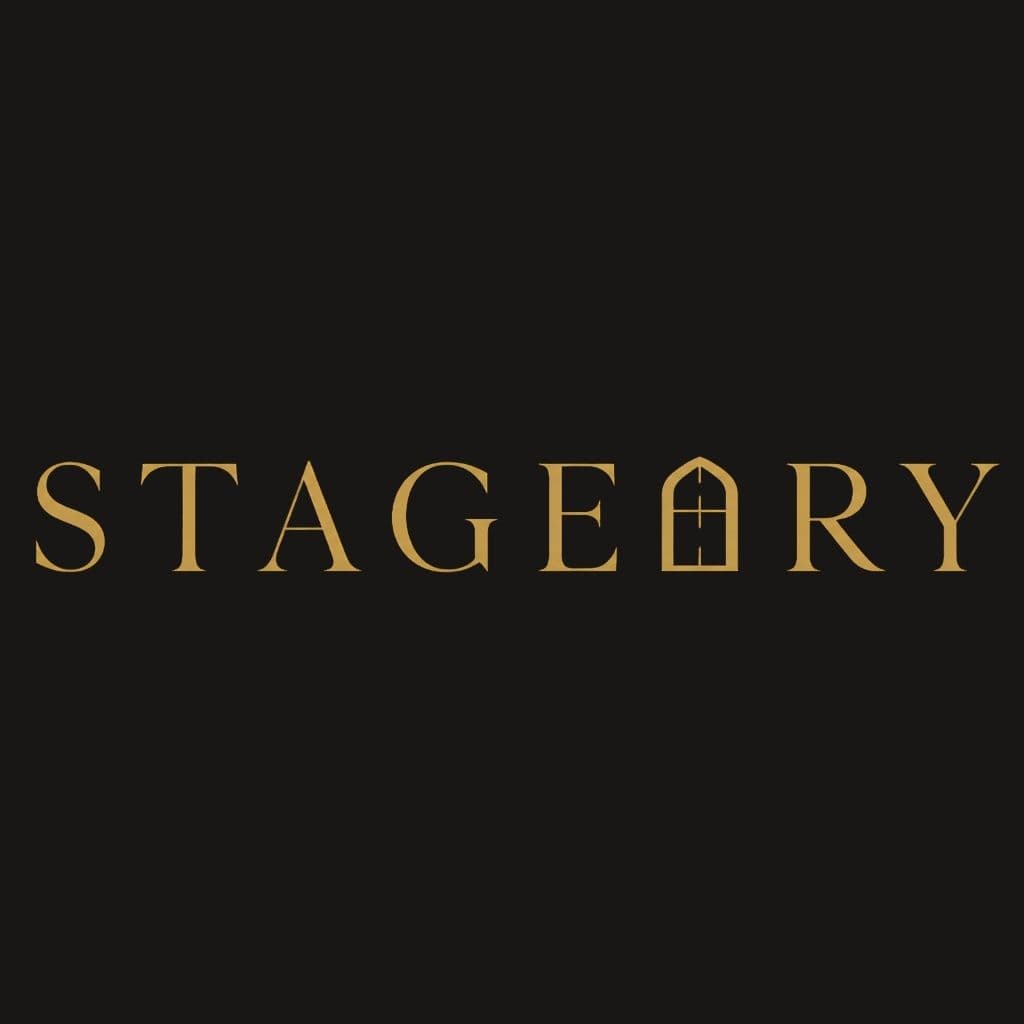 Stageory logo.
