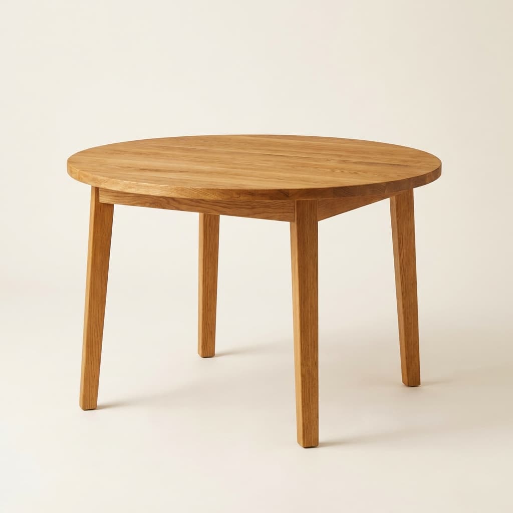 Round Oak Table